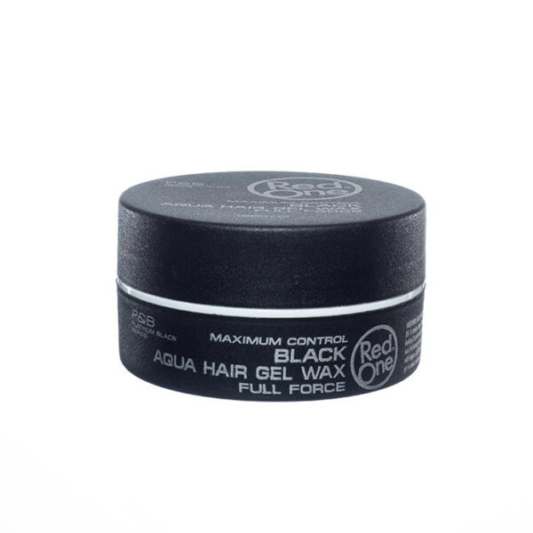Aqua Hair Wax Black 150ml - Image 3