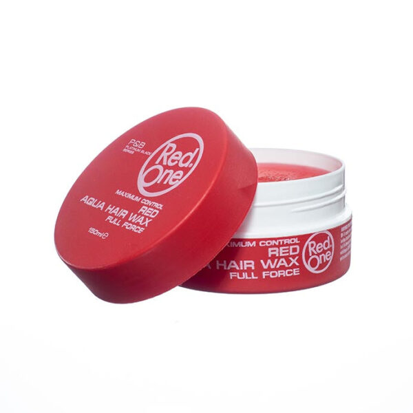 Aqua Hair Wax Red 150ml - Image 2